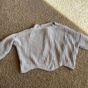Cropped sweater